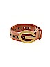 Guess Solid Brown Leather Belt Size S - photo 1
