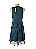 Francesco 100% Polyester Blue Cocktail Dress Size L - photo 2