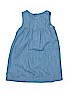 Gap Kids 100% Cotton Solid Blue Dress Size S (kids) - photo 2