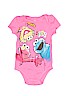 Sesame Street Pink Short Sleeve Onesie Size 3-6 mo - photo 1