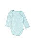Bundles 100% Cotton Blue Long Sleeve Onesie Size 3-6 mo - photo 1