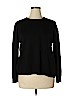 Theory 100% Merino Wool Black Wool Pullover Sweater Size M - photo 1