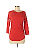 MICHAEL Michael Kors Orange 3/4 Sleeve T-Shirt Size M - photo 1