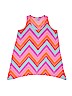 Gap Kids Outlet 100% Polyester Chevron-herringbone Pink Sleeveless Blouse Size XL (youth) - photo 1