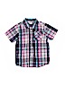 Healthtex Blue Short Sleeve Button-Down Shirt Size 5T - photo 1