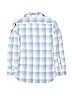 Gap Kids 100% Cotton Plaid Blue Long Sleeve Button-Down Shirt Size 12 - photo 2