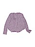 Danskin Now Solid Purple Cardigan Size 4 - 5 - photo 1
