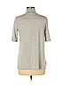 Ann Taylor LOFT Gray Short Sleeve Top Size M (petite) - photo 2
