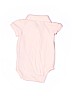 Baby Gap 100% Cotton Pink Short Sleeve Onesie Size 18-24 mo - photo 2