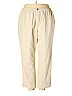 Woman Within 100% Cotton Ivory Casual Pants Size 26 (petite) - photo 1