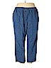Woman Within 100% Cotton Blue Casual Pants Size 26 (petite) - photo 1