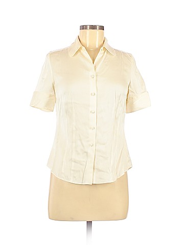 Ann Taylor Short Sleeve Silk Top (view 1)