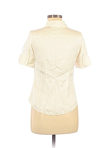Ann Taylor Short Sleeve Silk Top (view 2)