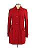 Crown by Born Red Wool Coat Size M - photo 1