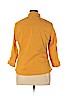 Zac & Rachel Yellow 3/4 Sleeve Blouse Size XL (petite) - photo 2
