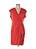 MICHAEL Michael Kors Red Casual Dress Size L - photo 1