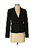 Lands' End Canvas Black Wool Blazer Size 2 - photo 1