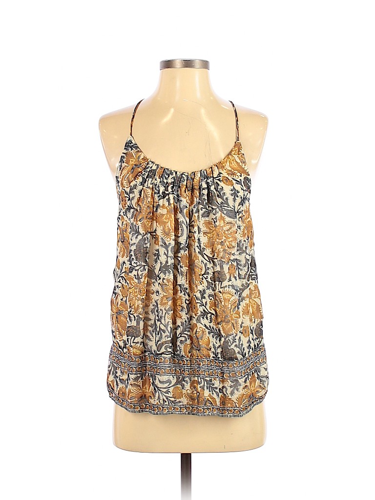 Lucky Brand Tan Sleeveless Blouse Size XS - photo 1