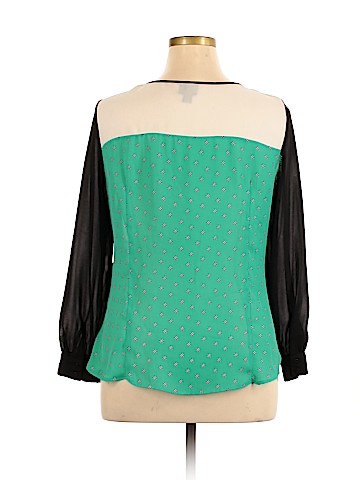 Worthington Long Sleeve Blouse (view 2)
