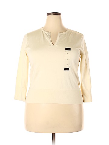 Liz Claiborne Silk Pullover Sweater (view 1)