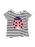 Gymboree 100% Cotton White Short Sleeve Top Size 5T - photo 1