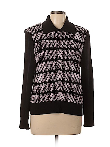 St. John Sport Wool Cardigan (view 1)