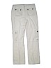 U.S. Polo Assn. 100% Cotton Ivory Cargo Pants Size 16 - photo 2