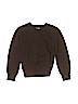E. Land 100% Cotton Brown Pullover Sweater Size 10 - photo 1