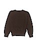E. Land 100% Cotton Brown Pullover Sweater Size 10 - photo 2