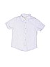 Zara Blue Short Sleeve Button-Down Shirt Size 7 - photo 1