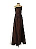 Vera Wang 100% Acetate Brown Cocktail Dress Size 6 - photo 1