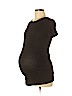 Liz Lange Maternity Black Short Sleeve T-Shirt Size M - photo 1