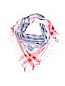 Unbranded Stripes Stars Red Scarf One size - photo 1