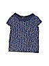 Gap Kids Outlet 100% Cotton Blue Short Sleeve T-Shirt Size 6-7 - photo 1