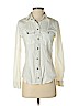 Equipment 100% Cotton White Long Sleeve Button-Down Shirt Size S - photo 1