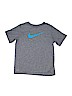 Nike 100% Polyester Graphic Blue Active T-Shirt Size L (youth) - photo 1