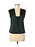 Zara 100% Polyester Green Sleeveless Blouse Size S - photo 1