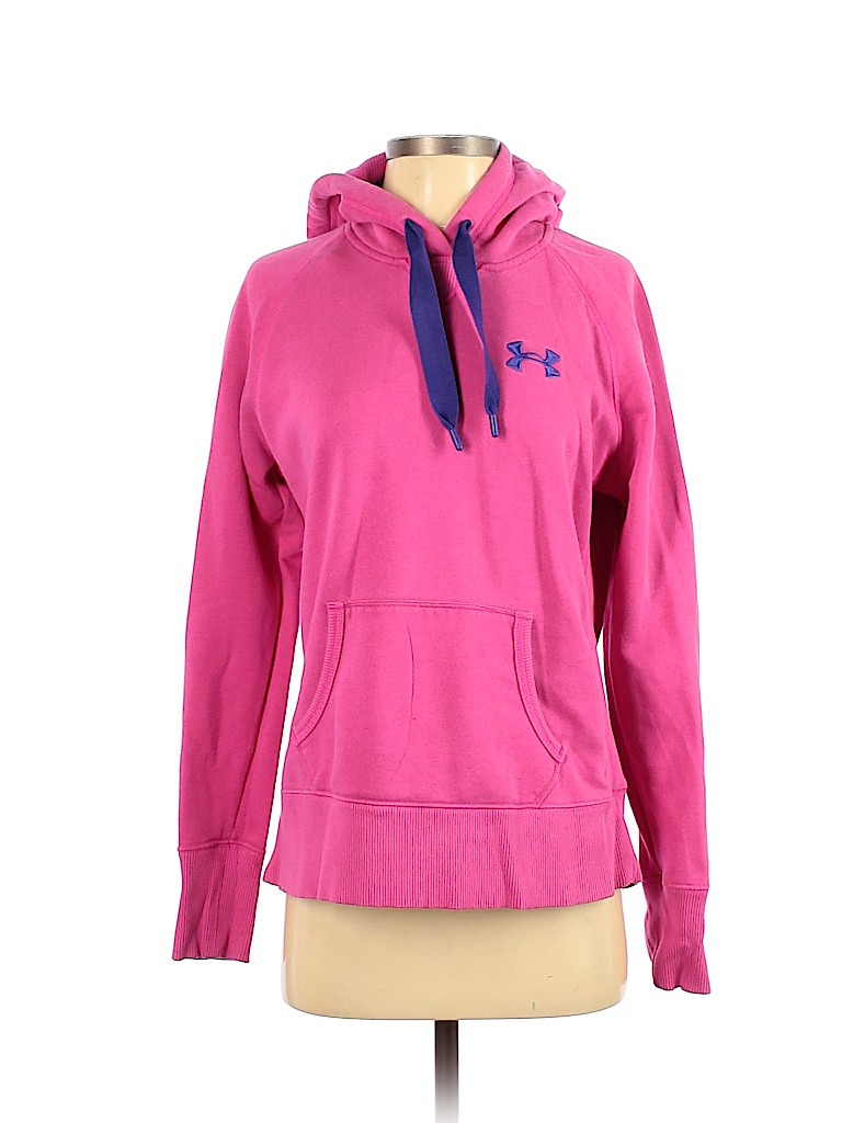 pink under armour pullover