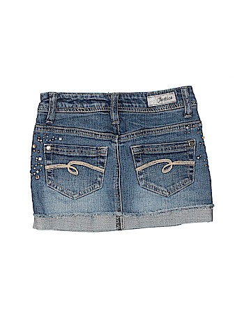 Justice Denim Skirt (view 2)