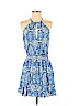 Parker 100% Rayon Blue Casual Dress Size XS - photo 1