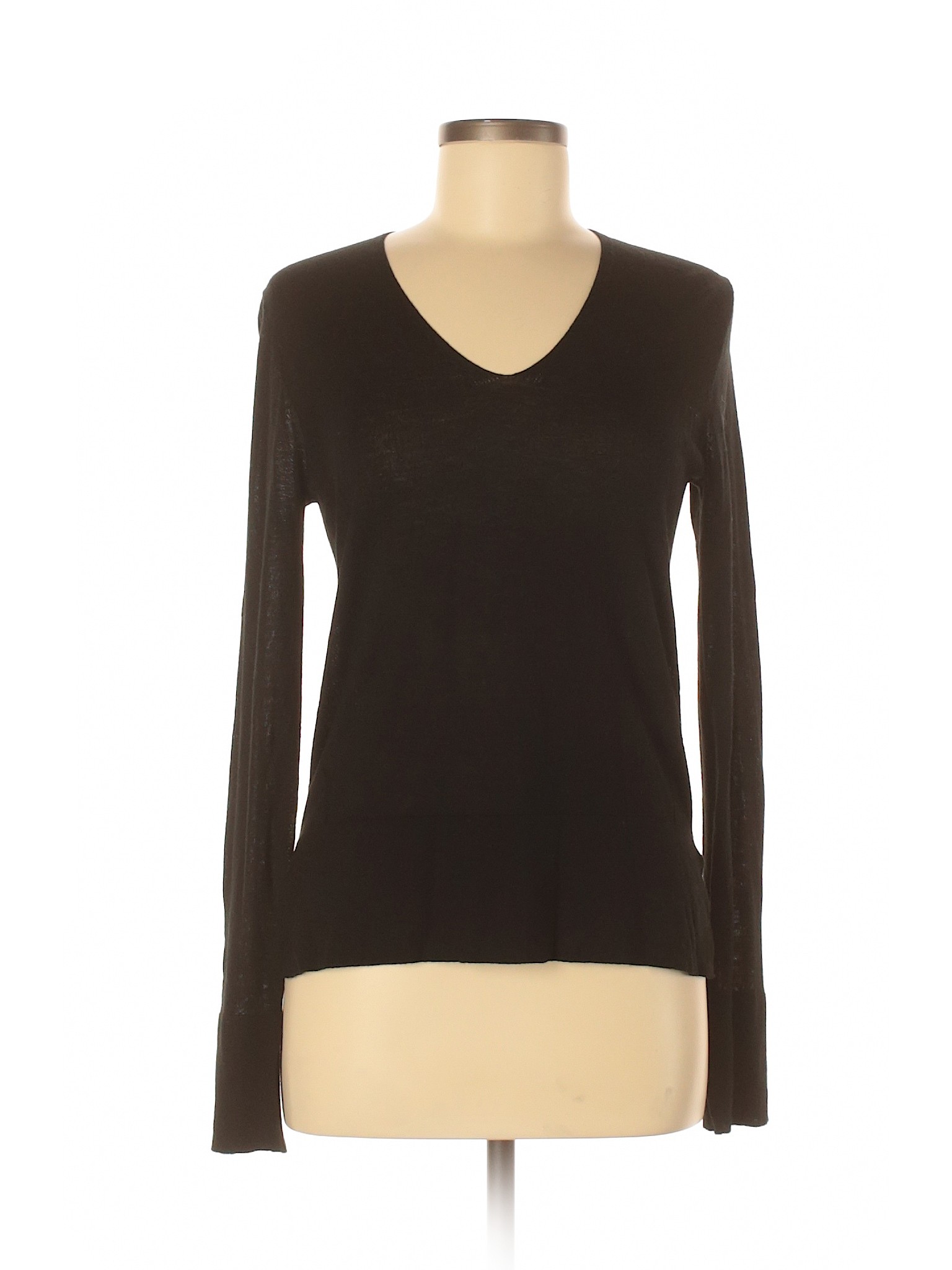 Zara Women Brown Long Sleeve Top XS | eBay