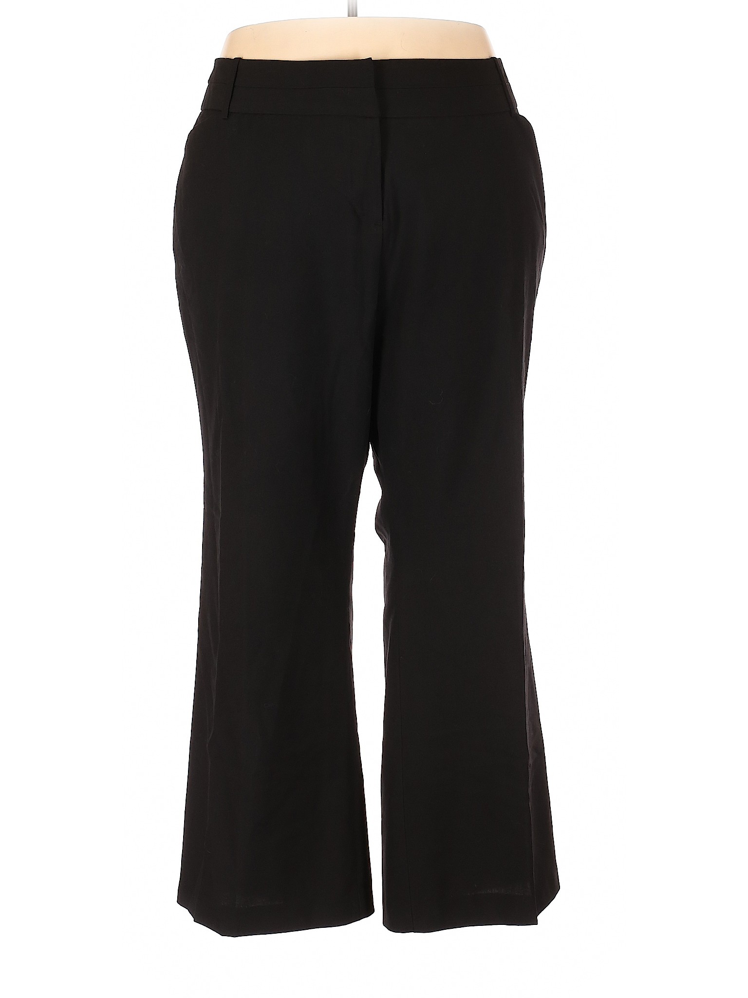 Cato Solid Black Dress Pants Size 24 (Plus) - 56% off | thredUP