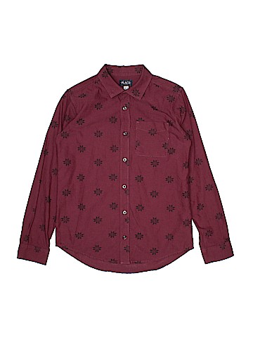 The Children's Place Long Sleeve Button-Down Shirt (view 1)