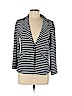 Caslon 100% Cotton Black Blazer Size L (petite) - photo 1