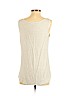 LOGO Ivory Sleeveless Top Size M (petite) - photo 2