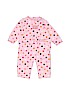 Carter's 100% Polyester Polka Dots Pink Long Sleeve Outfit 3-6 MO / 6 MO - photo 1