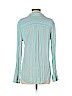 Express 100% Rayon Teal Long Sleeve Button-Down Shirt Size S (petite) - photo 2