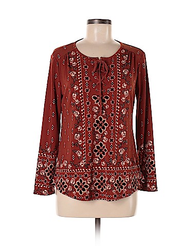 Style&Co Long Sleeve Top (view 1)