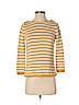Marled by Reunited 100% Cotton Yellow Pullover Sweater Size S - photo 1