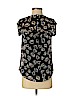 Daniel Rainn 100% Polyester Black Short Sleeve Blouse Size S (petite) - photo 1
